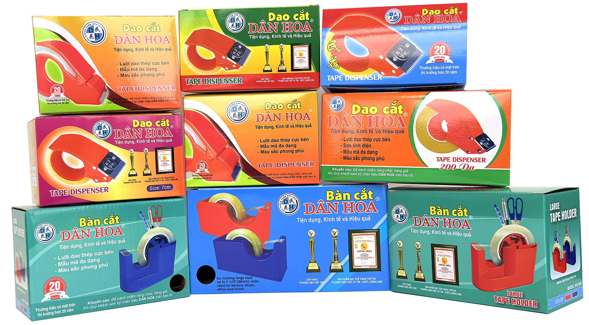 Hộp bao bì đựng dụng cụ văn phòng