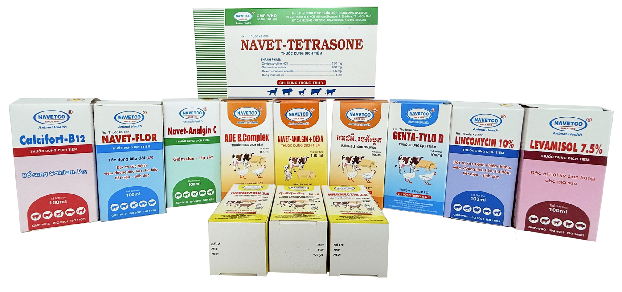 Hộp bao bì thuốc thú y